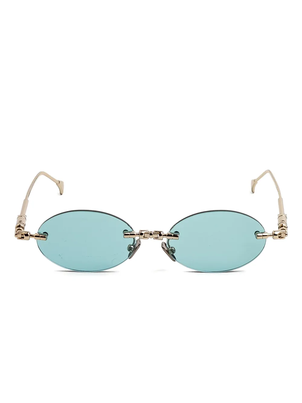 Kuboraum H62 sunglasses - ゴールドトーン Kuboraum H62 sunglasses - ゴールドトーン