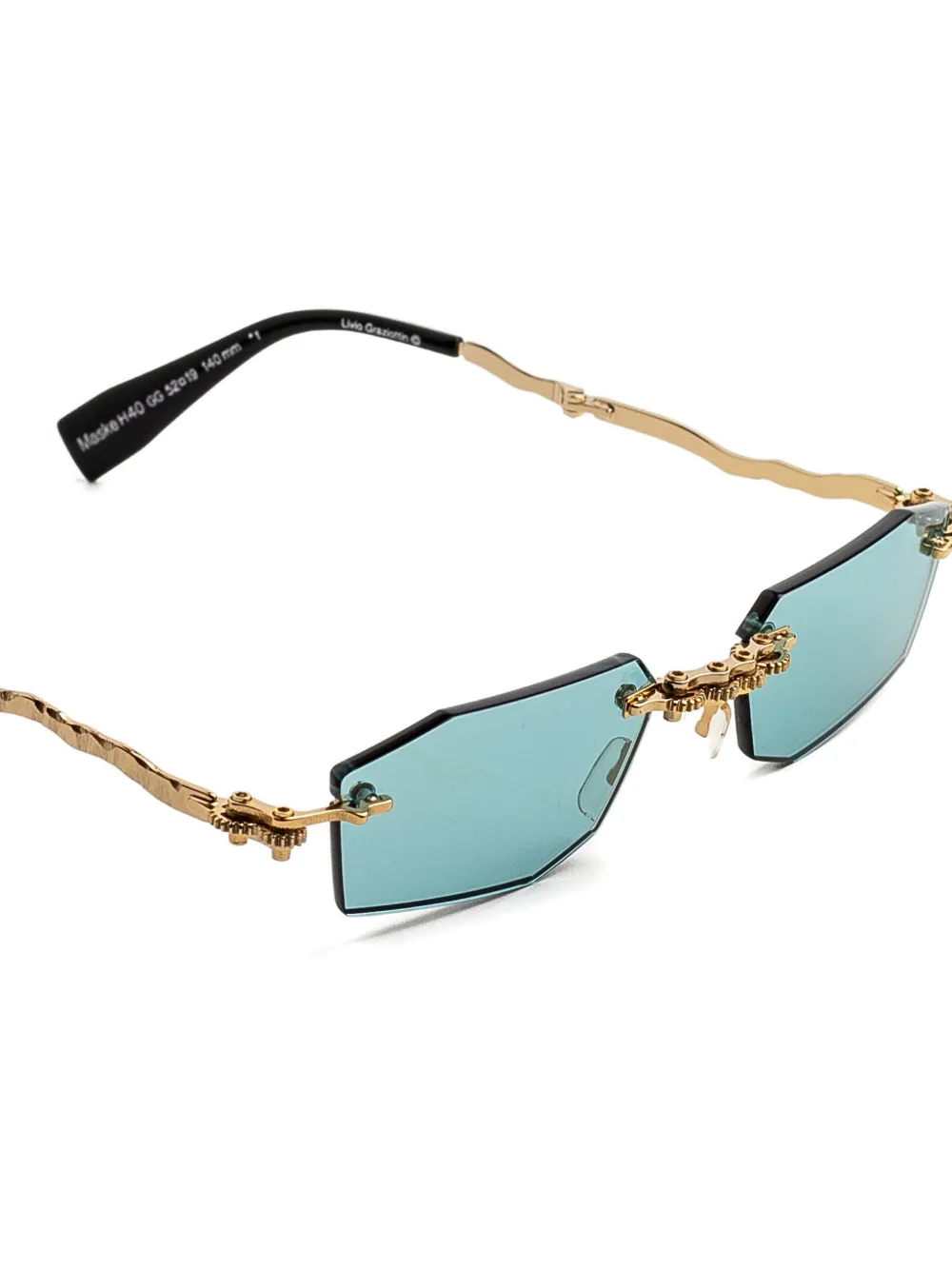 Kuboraum H40 zonnebril Blauw