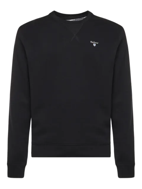 Barbour logo crew-neck sweatshirt