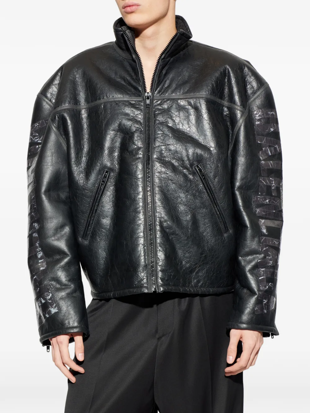 Balenciaga Jack met logoband Zwart