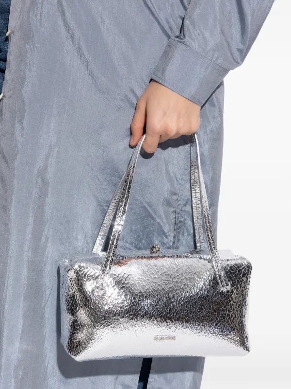 Jil Sander Goji Pillow ショルダーバッグ | シルバートーン | FARFETCH JP