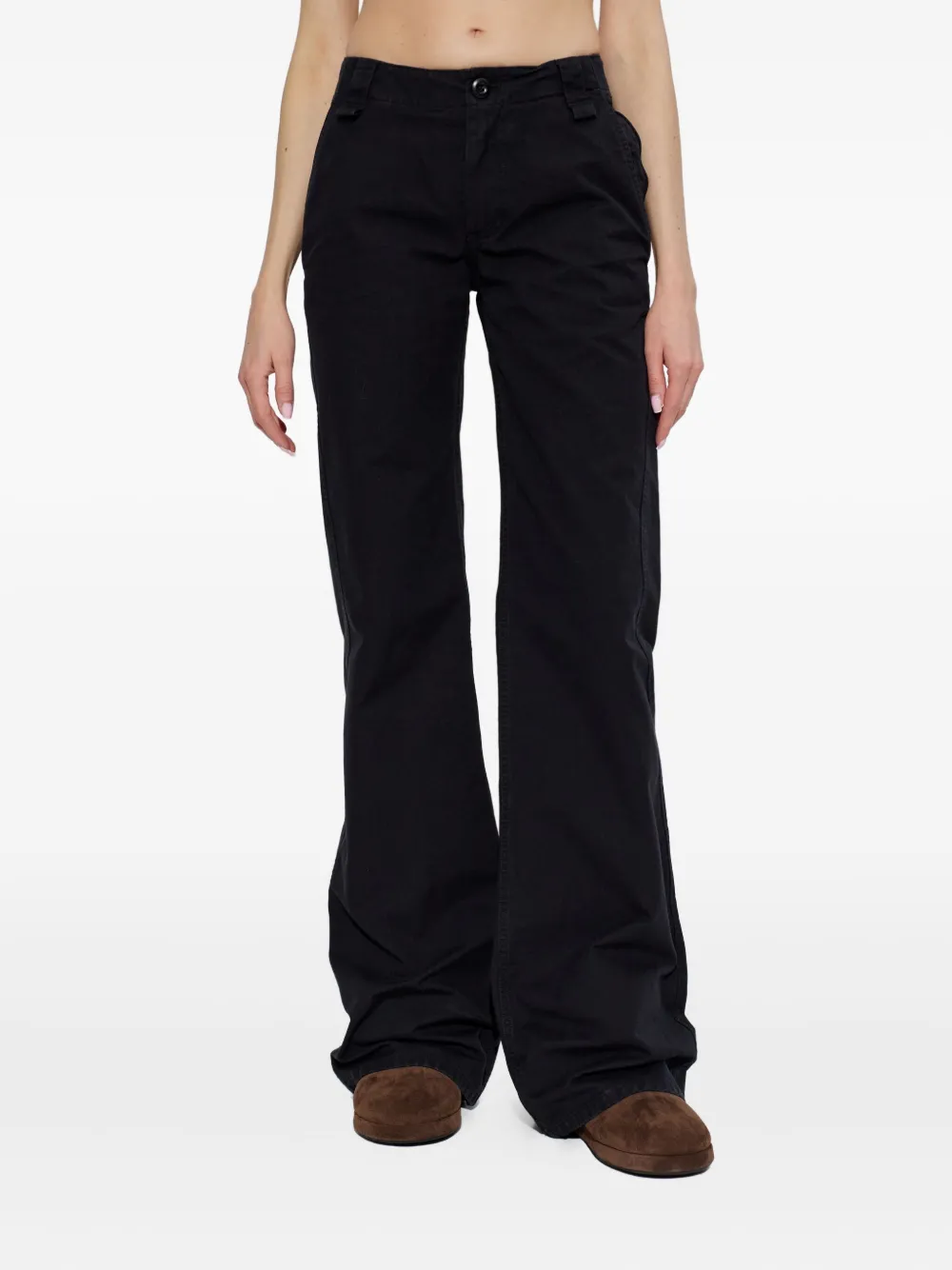 Balenciaga Broek met ritssluiting Zwart