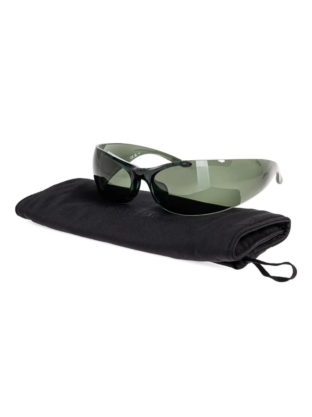Balenciaga Eyewear oval-frame sunglasses Groen