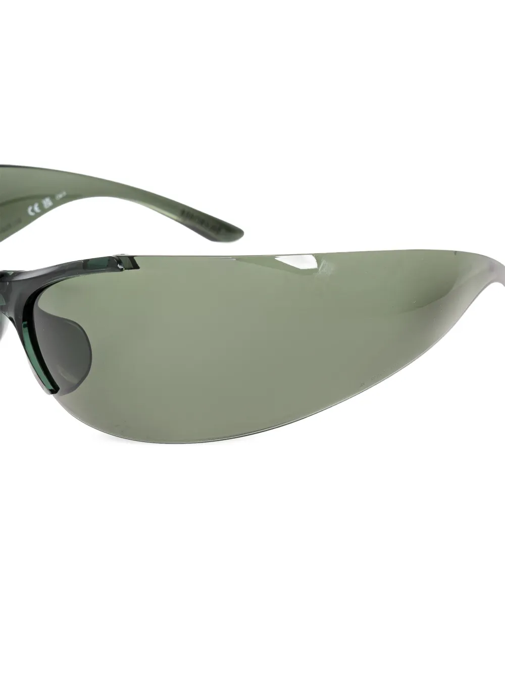 Balenciaga Eyewear oval-frame sunglasses - Groen