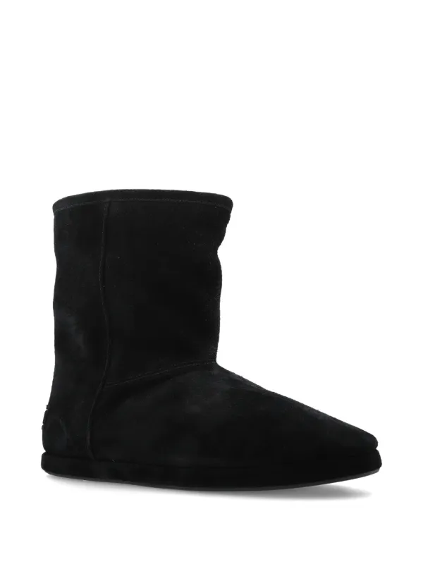 Balenciaga Alaska Soft Suede Boots | Black | FARFETCH ZA