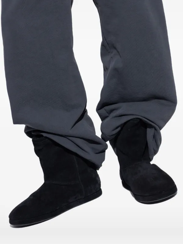 Balenciaga Alaska Soft Suede Boots | Black | FARFETCH ZA