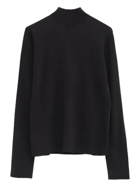 The Row high-neck rolled marciat sweater