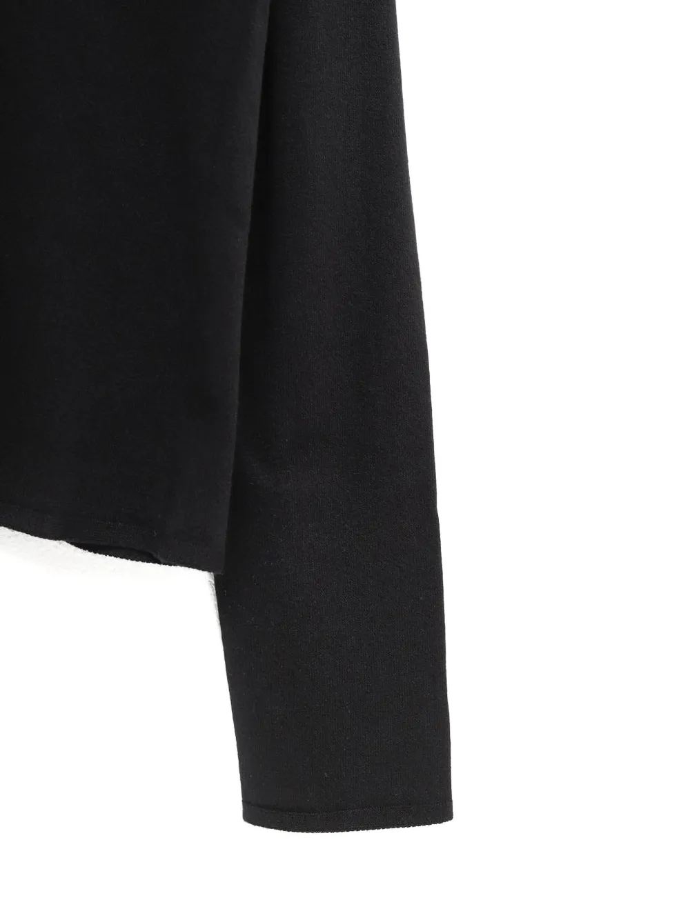 The Row High-neck Rolled Marciat Sweater In Black