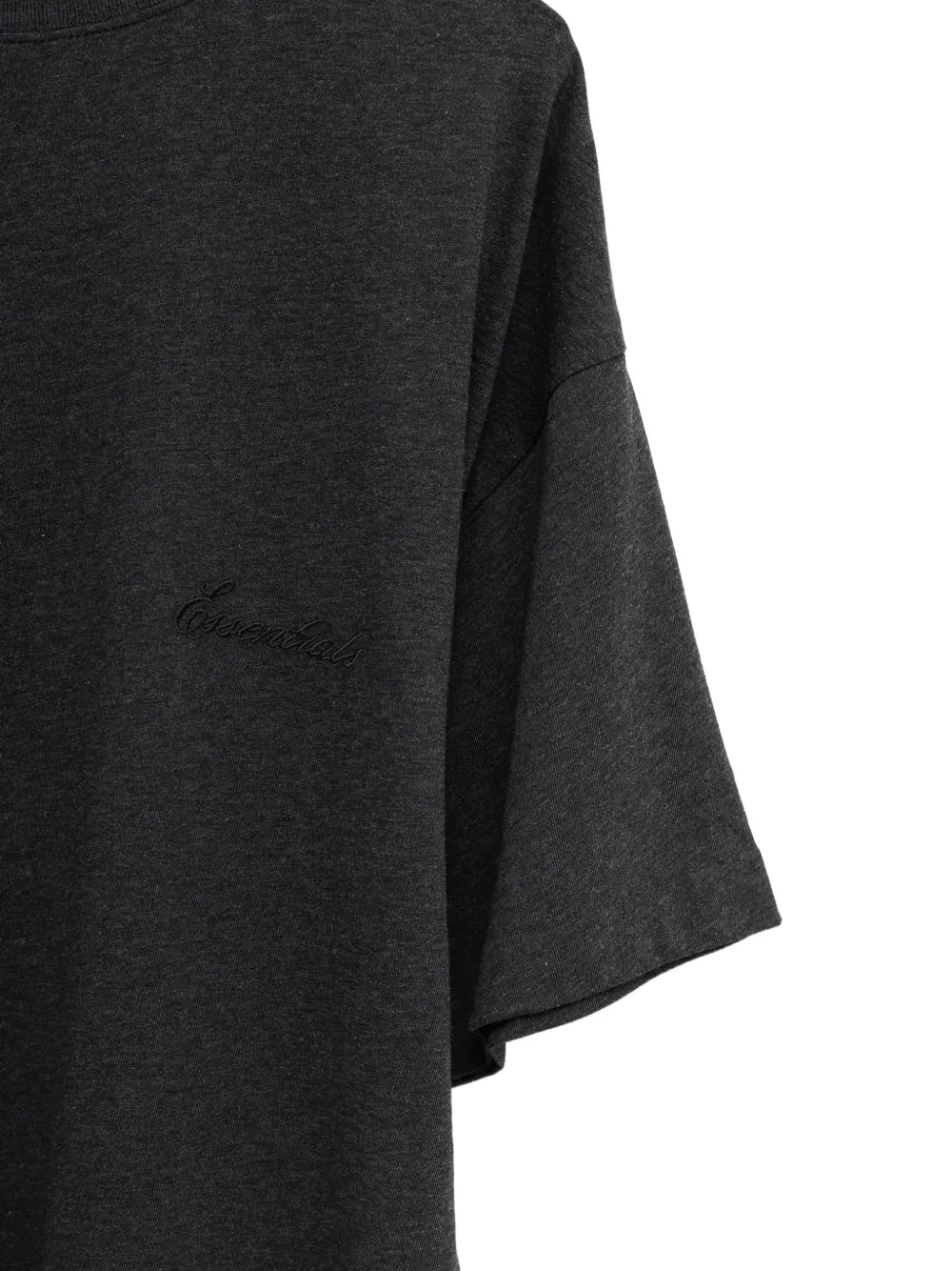 FEAR OF GOD ESSENTIALS T-shirt met geborduurd logo Zwart