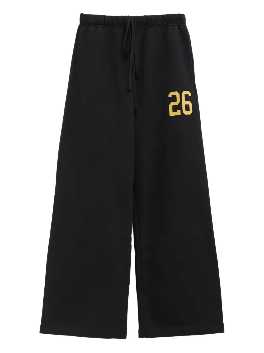 FEAR OF GOD ESSENTIALS Lounge number-print track pants | Black | Image 1