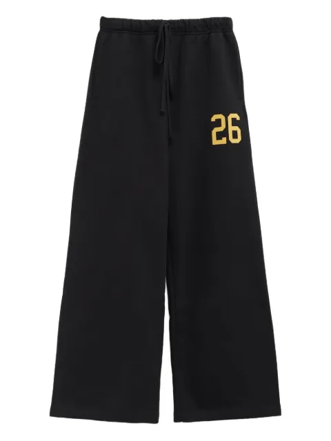 FEAR OF GOD ESSENTIALS Lounge number-print track pants