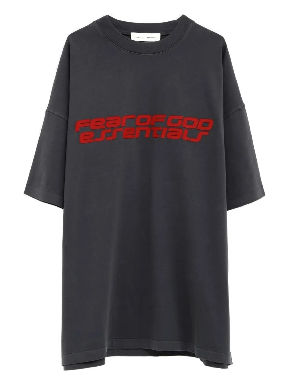 FEAR OF GOD ESSENTIALS 90s logo-print T-shirt - Grau