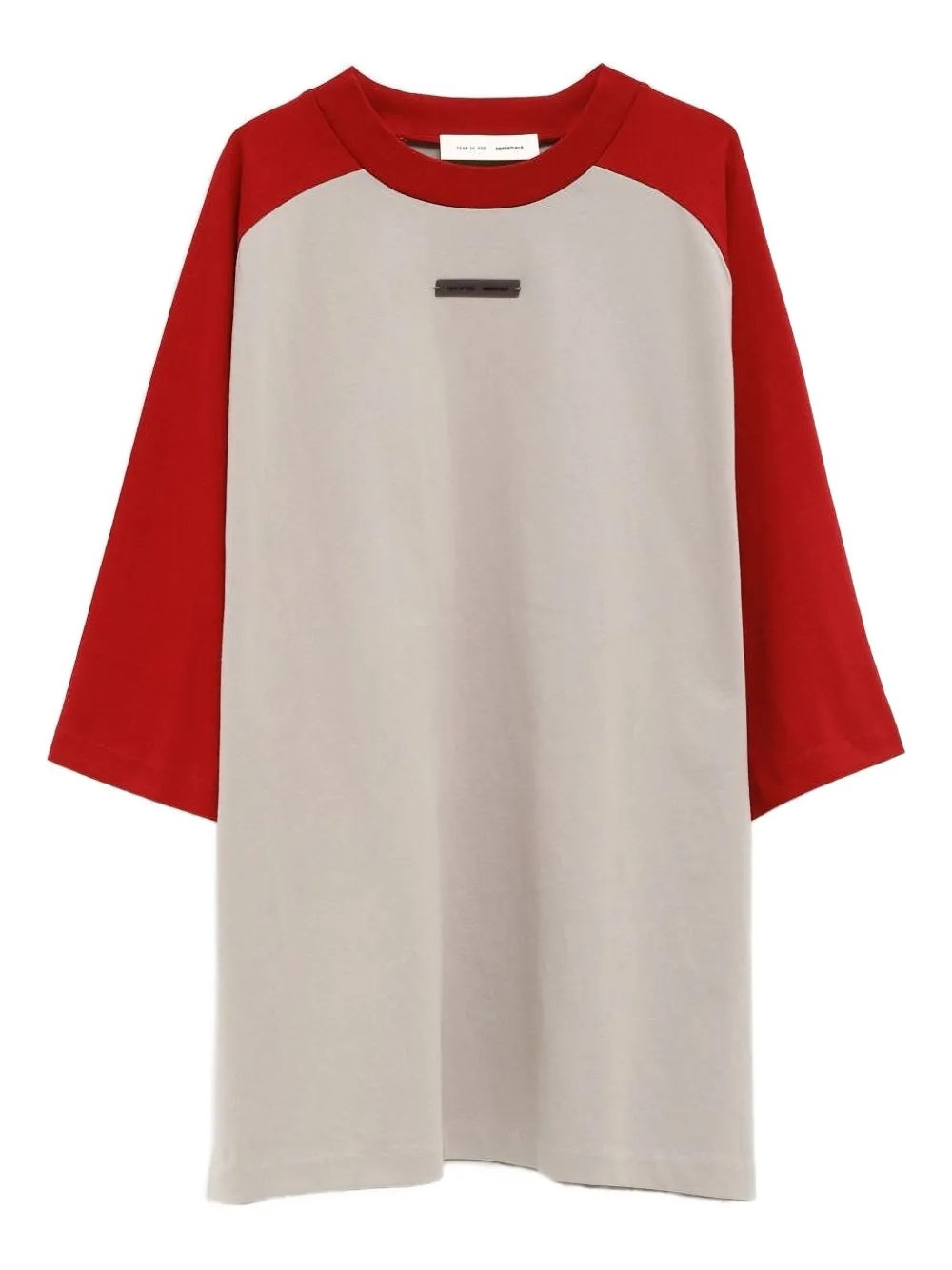 FEAR OF GOD ESSENTIALS Baseball raglan-sleeve T-shirt - Grau