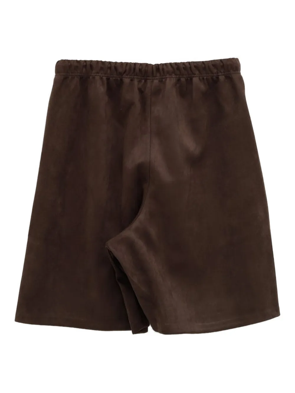 FEAR OF GOD ESSENTIALS Relaxed suede-effect drawstring shorts | Track & Running Shorts | Image 2