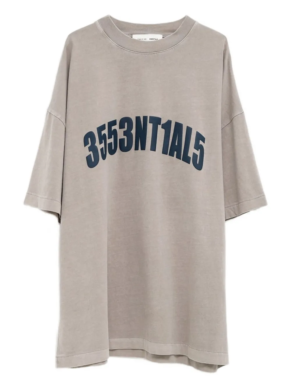 FEAR OF GOD ESSENTIALS New York 90s crew-neck T-shirt | Grey | Image 1