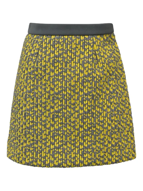 Balenciaga Pre-Owned A-line knitted mini skirt