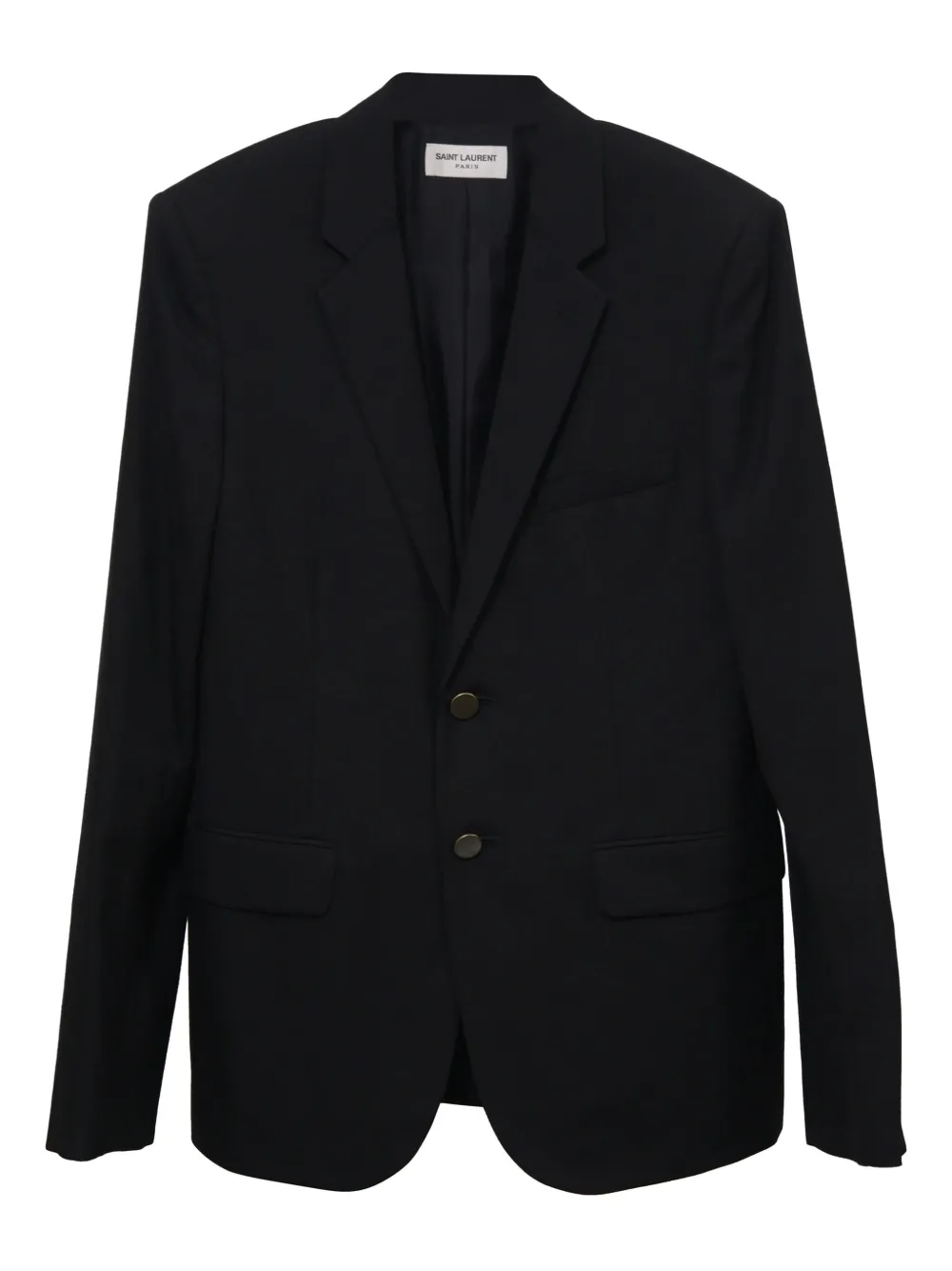 Saint Laurent Pre-Owned single-breasted blazer - Nero