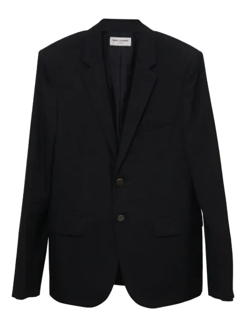 Saint Laurent Pre-Owned single-breasted blazer