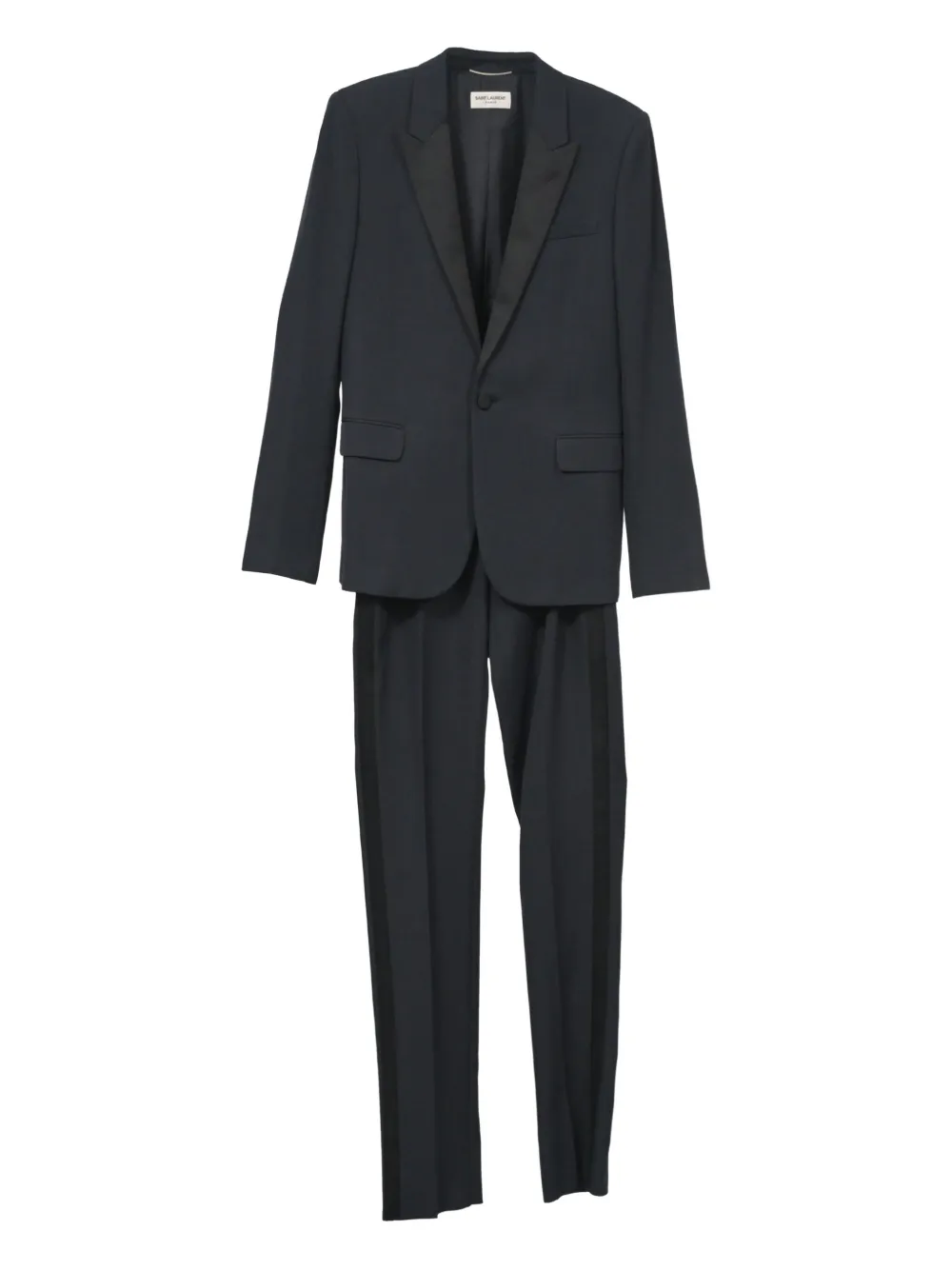 Saint Laurent Pre-Owned peak lapel suit | Blue | Image 1