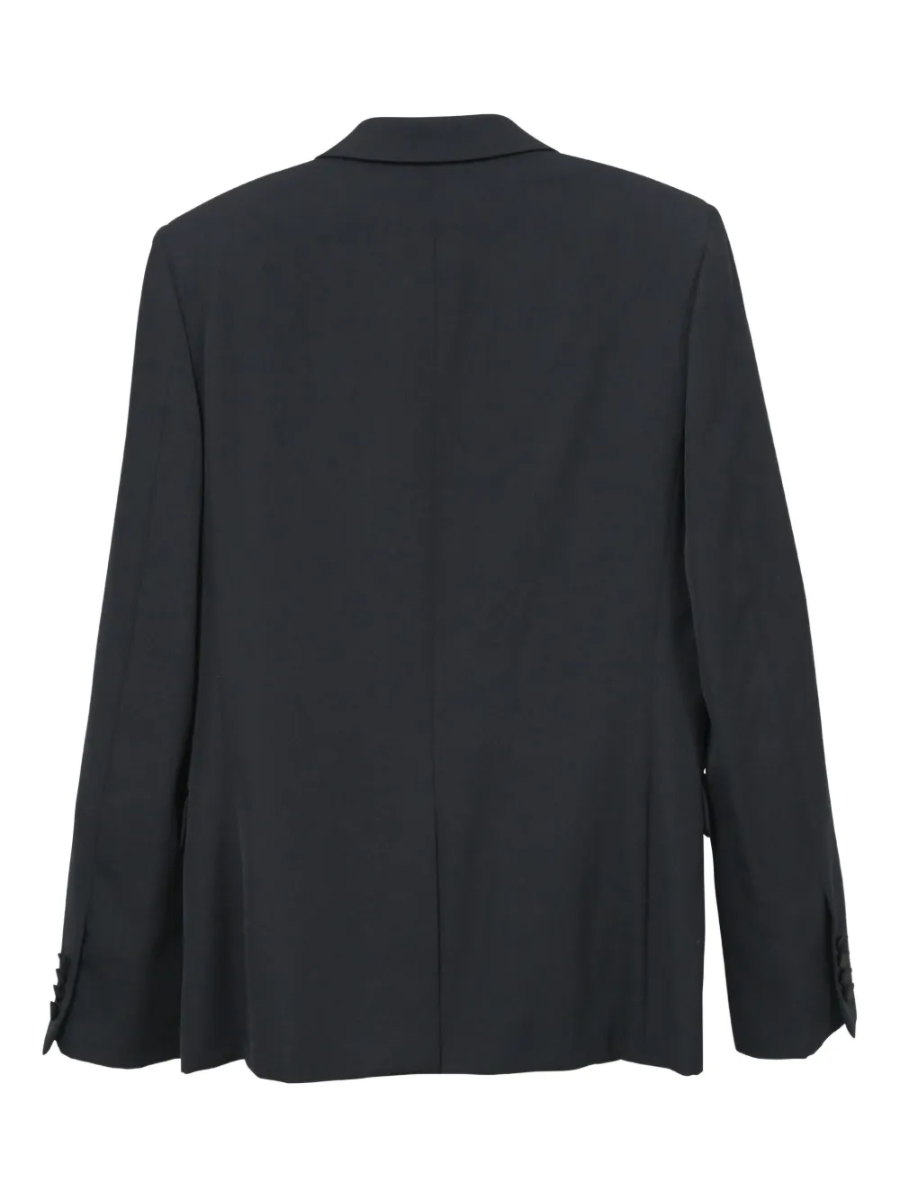 SAINT LAURENT Pre-owned Peak Lapel Suit In Blue