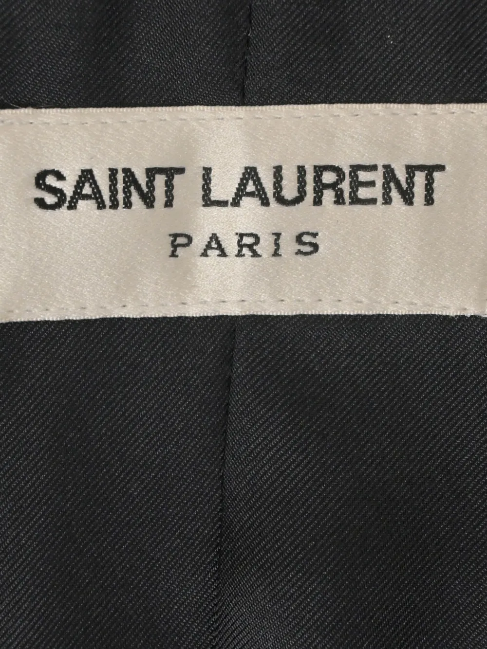 SAINT LAURENT Pre-owned Peak Lapel Suit In Blue