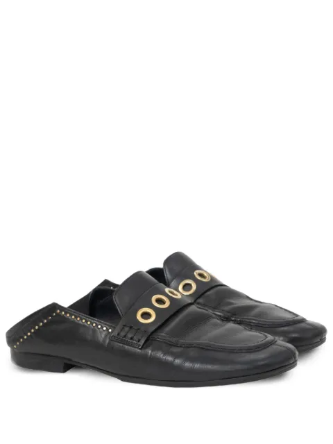 Isabel Marant Vintage 250mm grommet studded fosten loafers