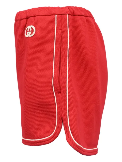 Gucci Pre-Owned interlocking G track shorts