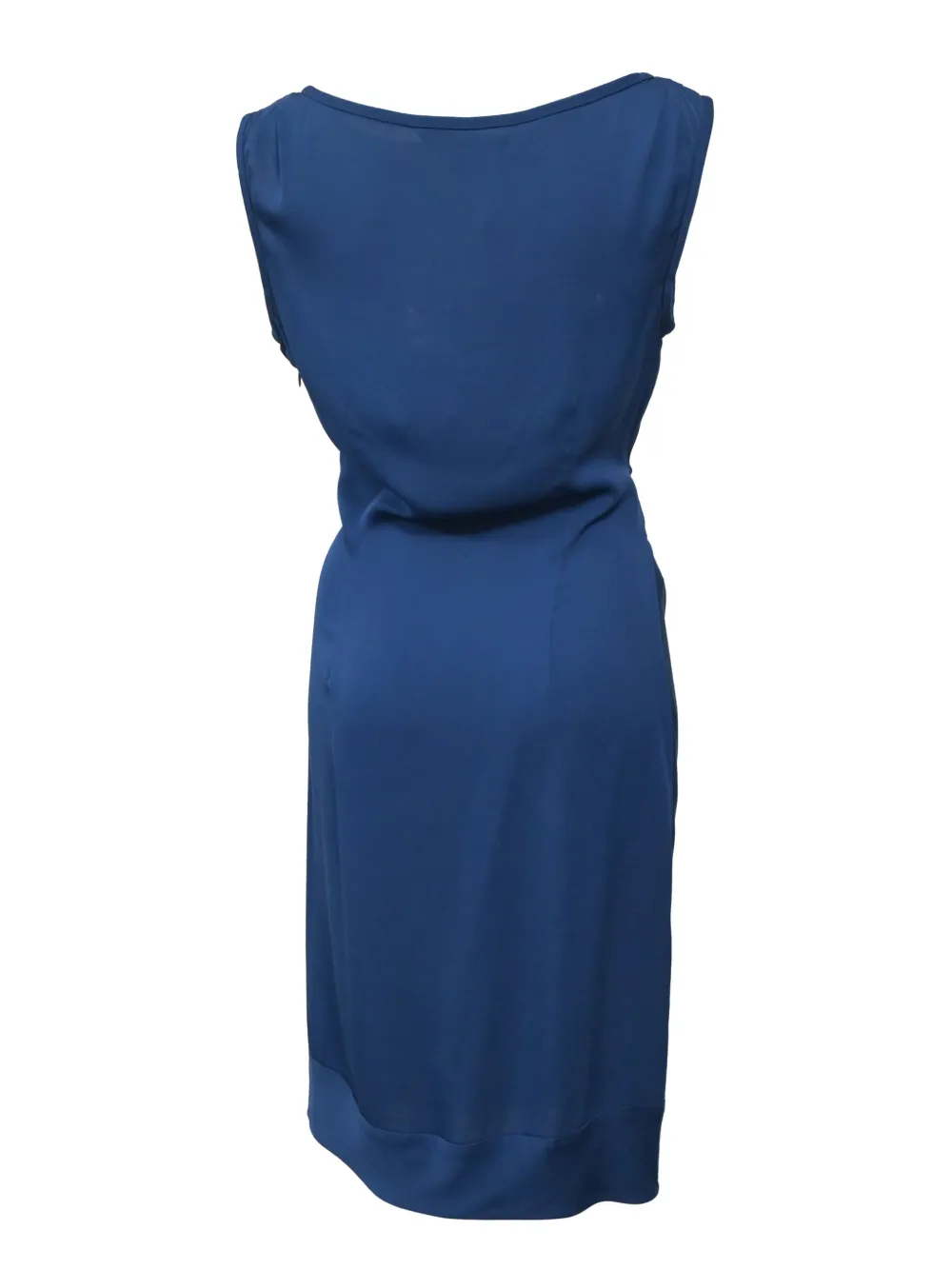 Belted-Detail Sleeveless Dress