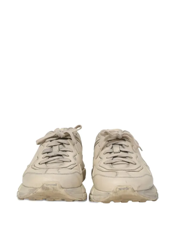 Gucci Pre-Owned ダメージ ライトン スニーカー 285mm | ニュートラル