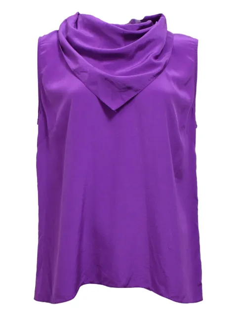 SANDRO cowl-neck blouse
