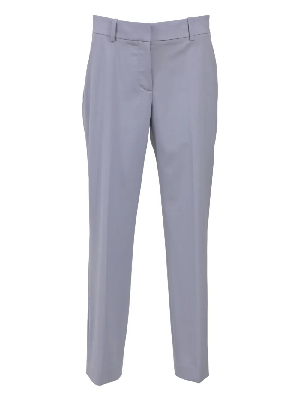 Theory cotton tapered trousers | Grey | Image 1