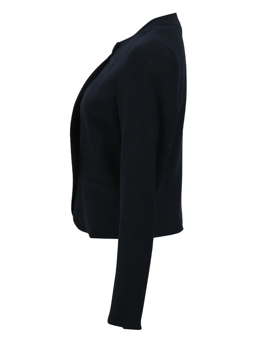 Pre-owned Theory 490mm Double-breasted Blazer In Blue
