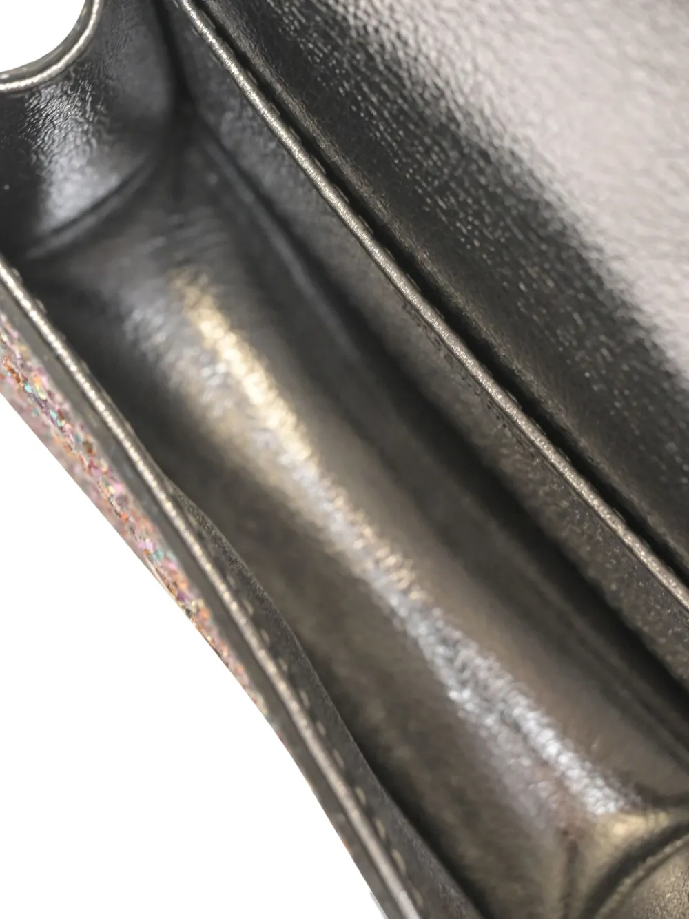 Pre-owned Jimmy Choo 120mm Mini Paris Chain Shoulder Bag In Pink