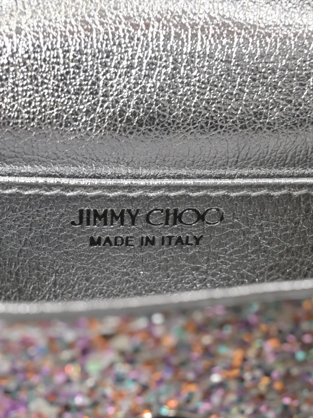 Pre-owned Jimmy Choo 120mm Mini Paris Chain Shoulder Bag In Pink