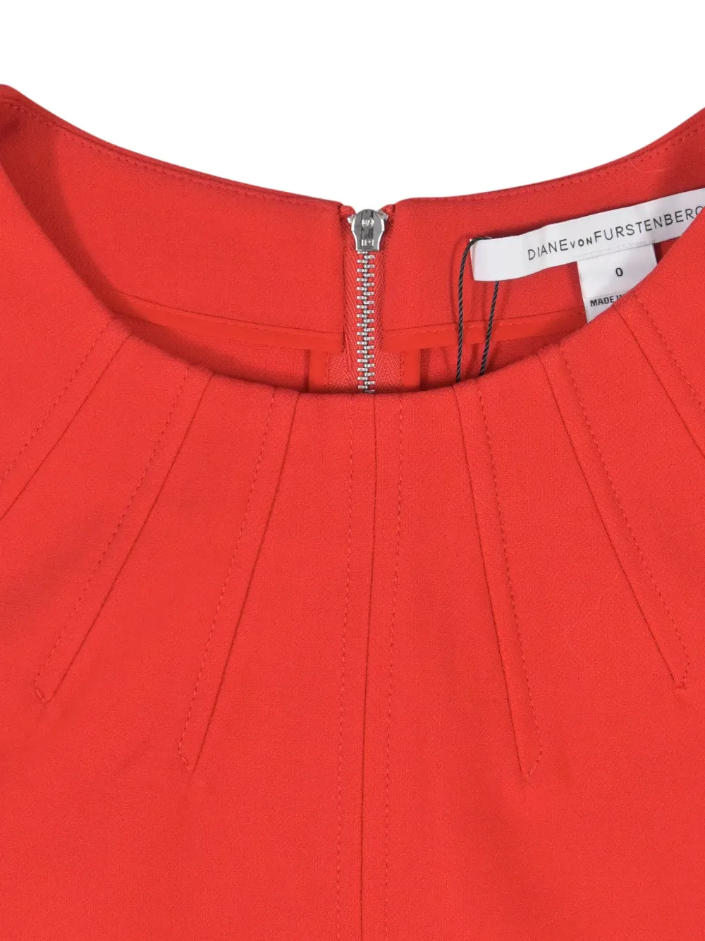 DIANE VON FURSTENBERG Pre-owned Sleeveless Top In Red