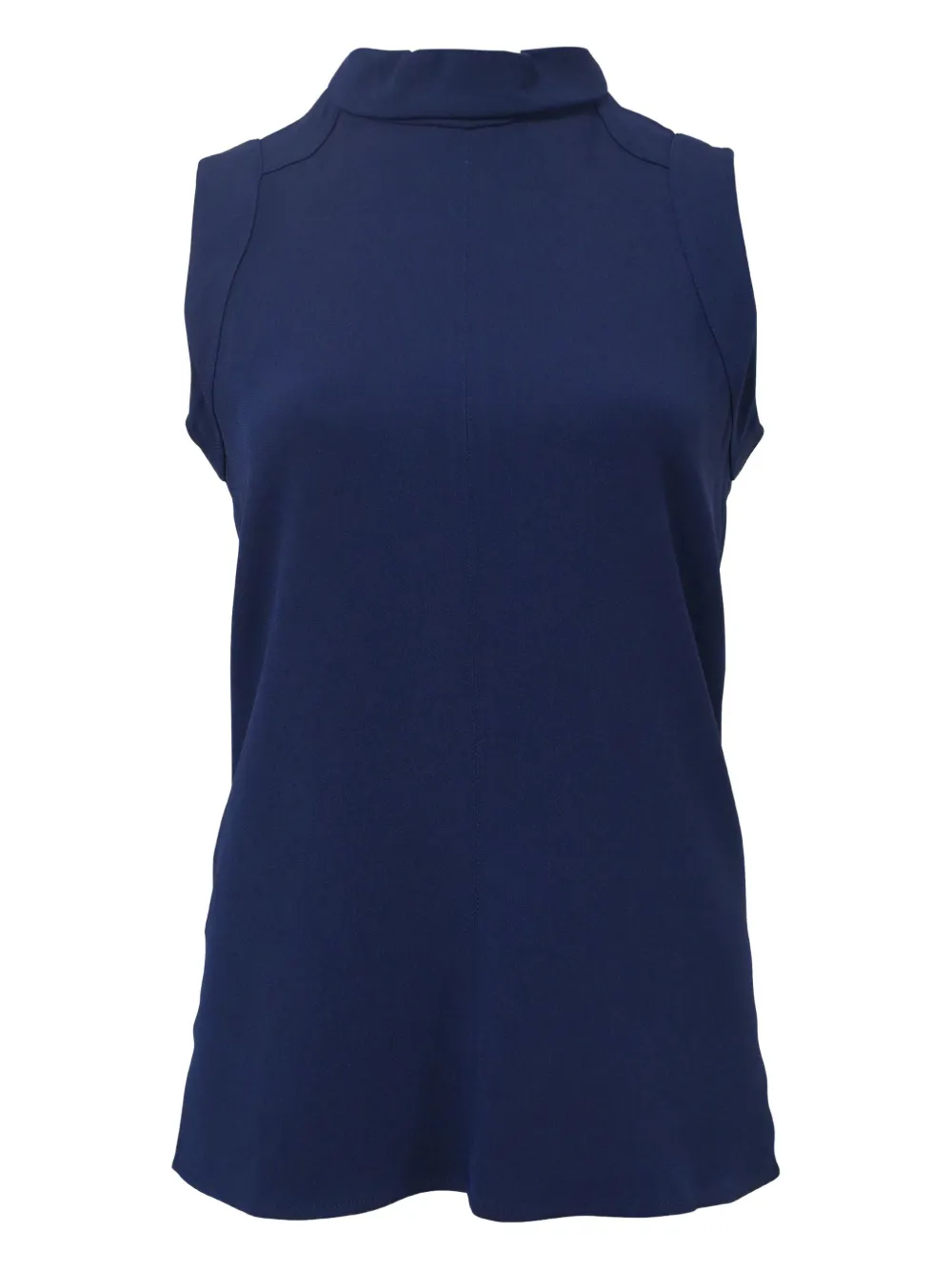 Balenciaga Pre-Owned high neck sleeveless top - ブルー