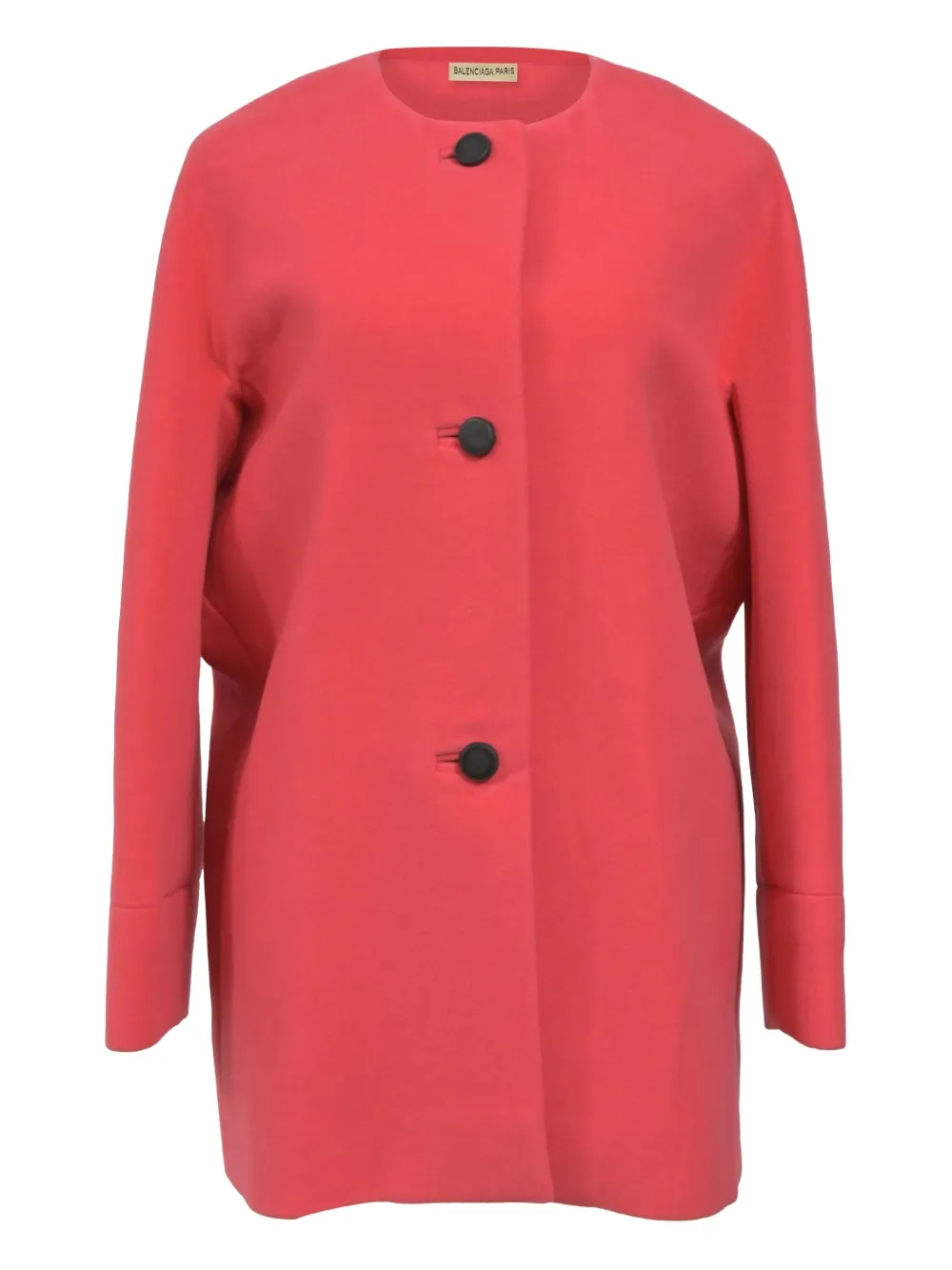 Balenciaga Pre-Owned single-breasted coat - ピンク Balenciaga Pre-Owned single-breasted coat - ピンク