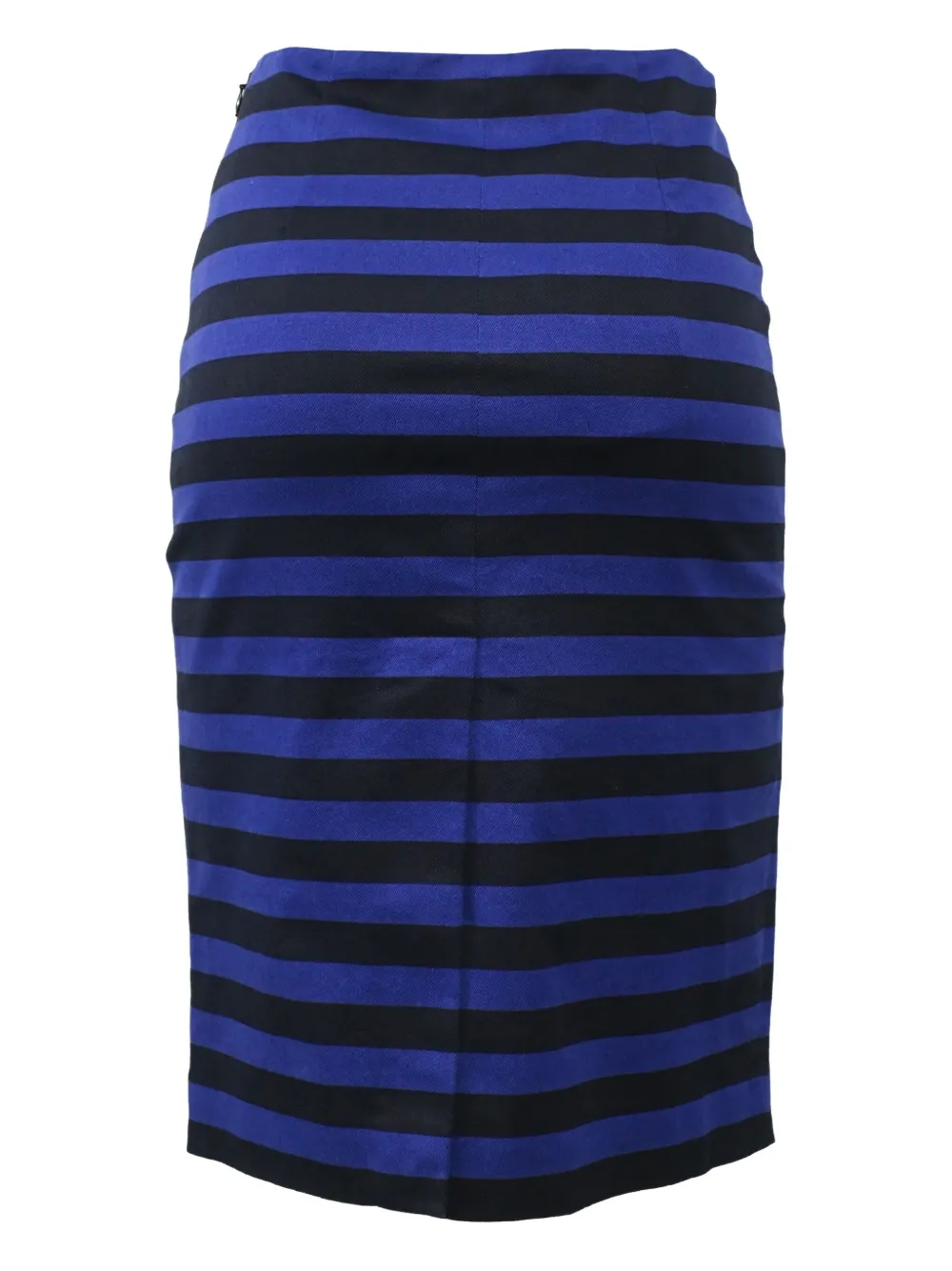 Prada Pre-Owned Gestreepte midi-rok - Blauw