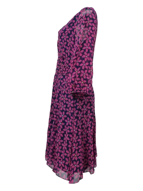DVF Diane von Furstenberg 900mmfloral print dress