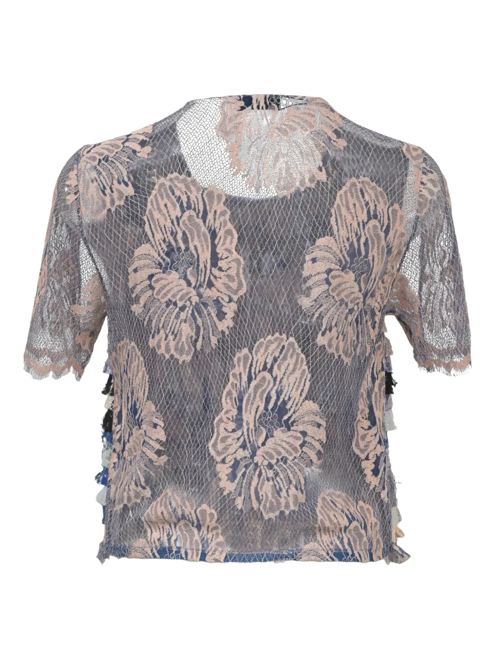 CHANEL Pre-Owned lace fringed top | Image 2