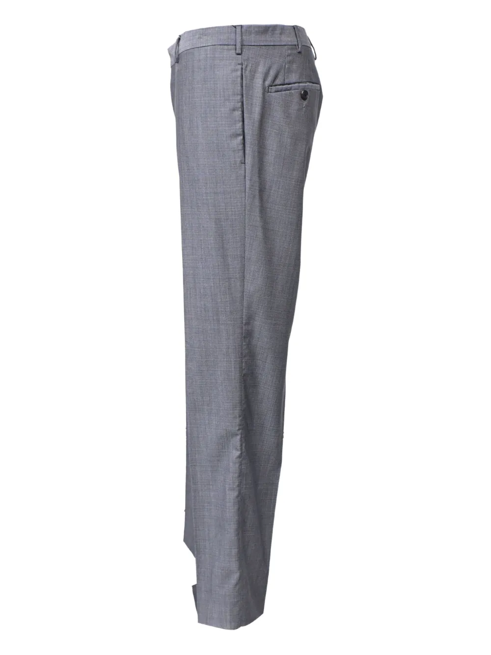 Pre-owned Prada Rear-pockets Trousers In Gray