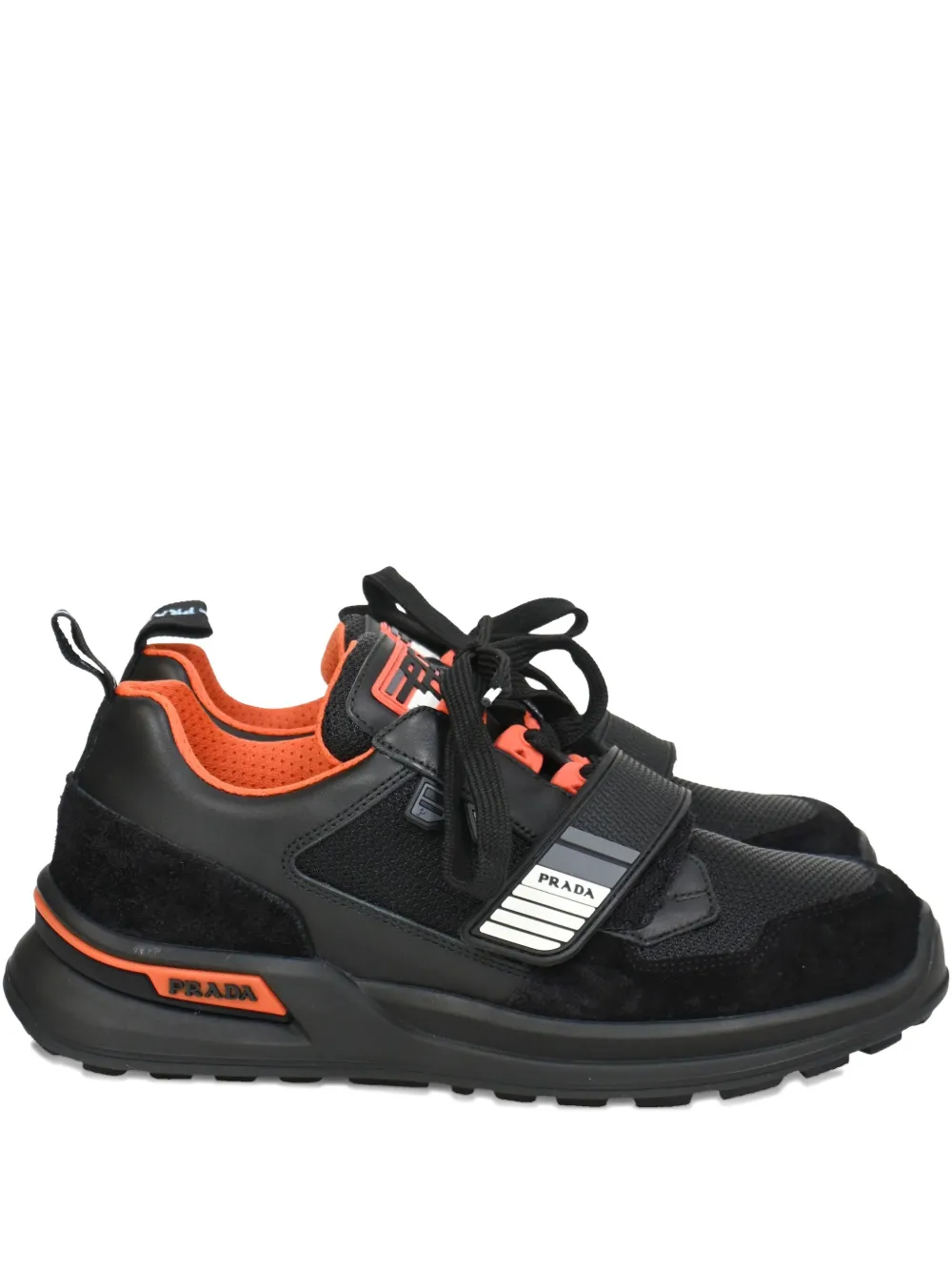 Prada Pre-Owned Mechano sneakers | Black | Image 1