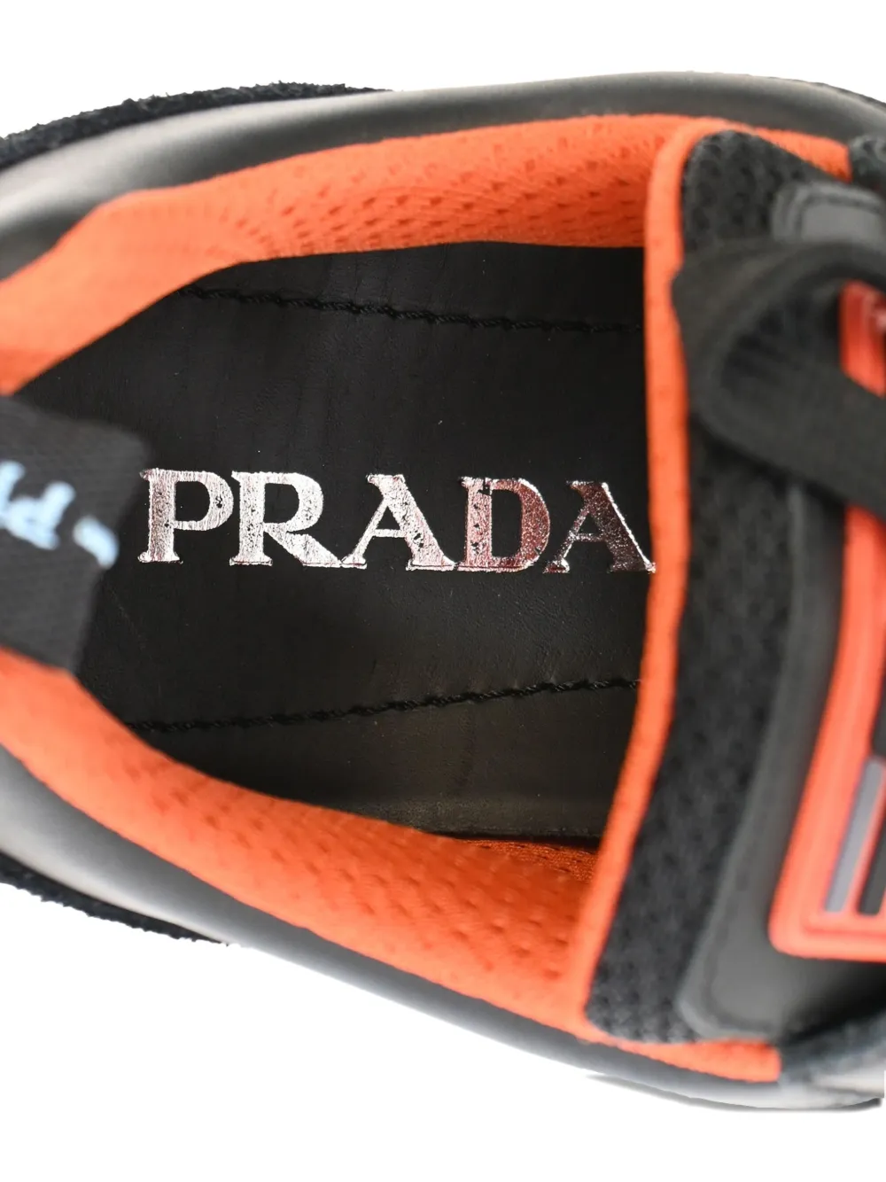 Pre-owned Prada Mechano Sneakers In Black