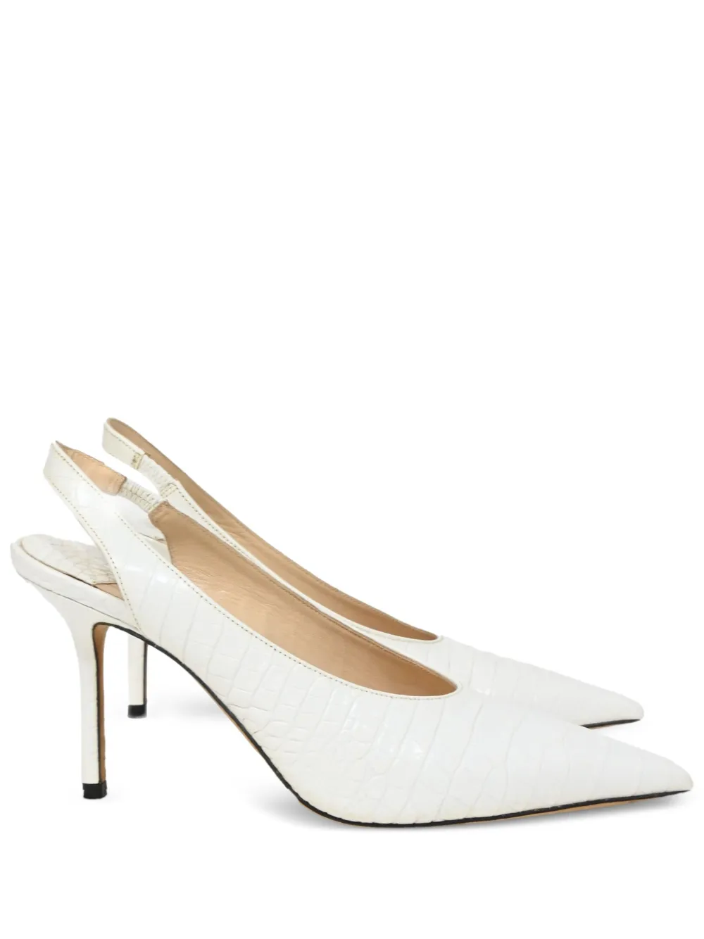 Jimmy Choo Pre-Owned zapatillas con tacón de 85mm | blanco | Image 1