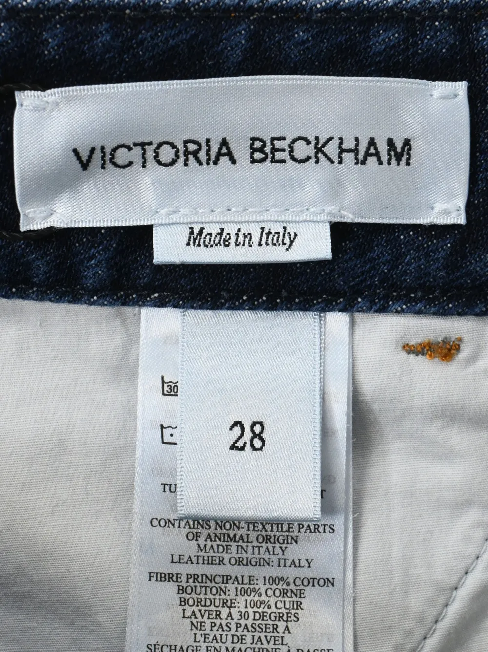 VICTORIA BECKHAM Pre-owned Pleated Midi Skirt In Blue