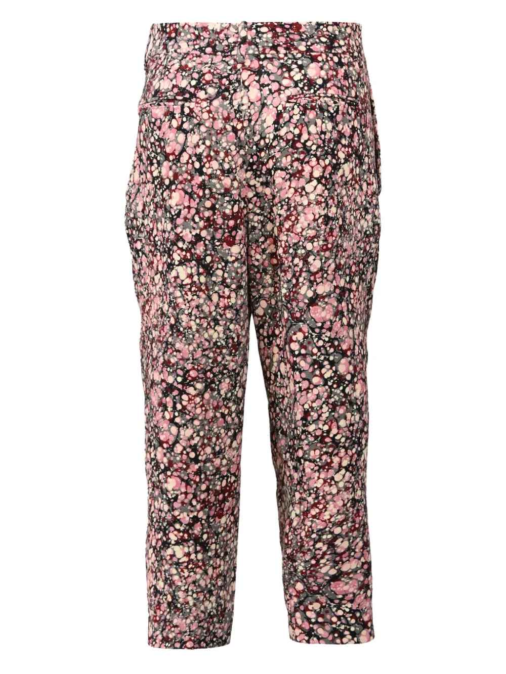 Victoria Beckham Broek met print - Zwart