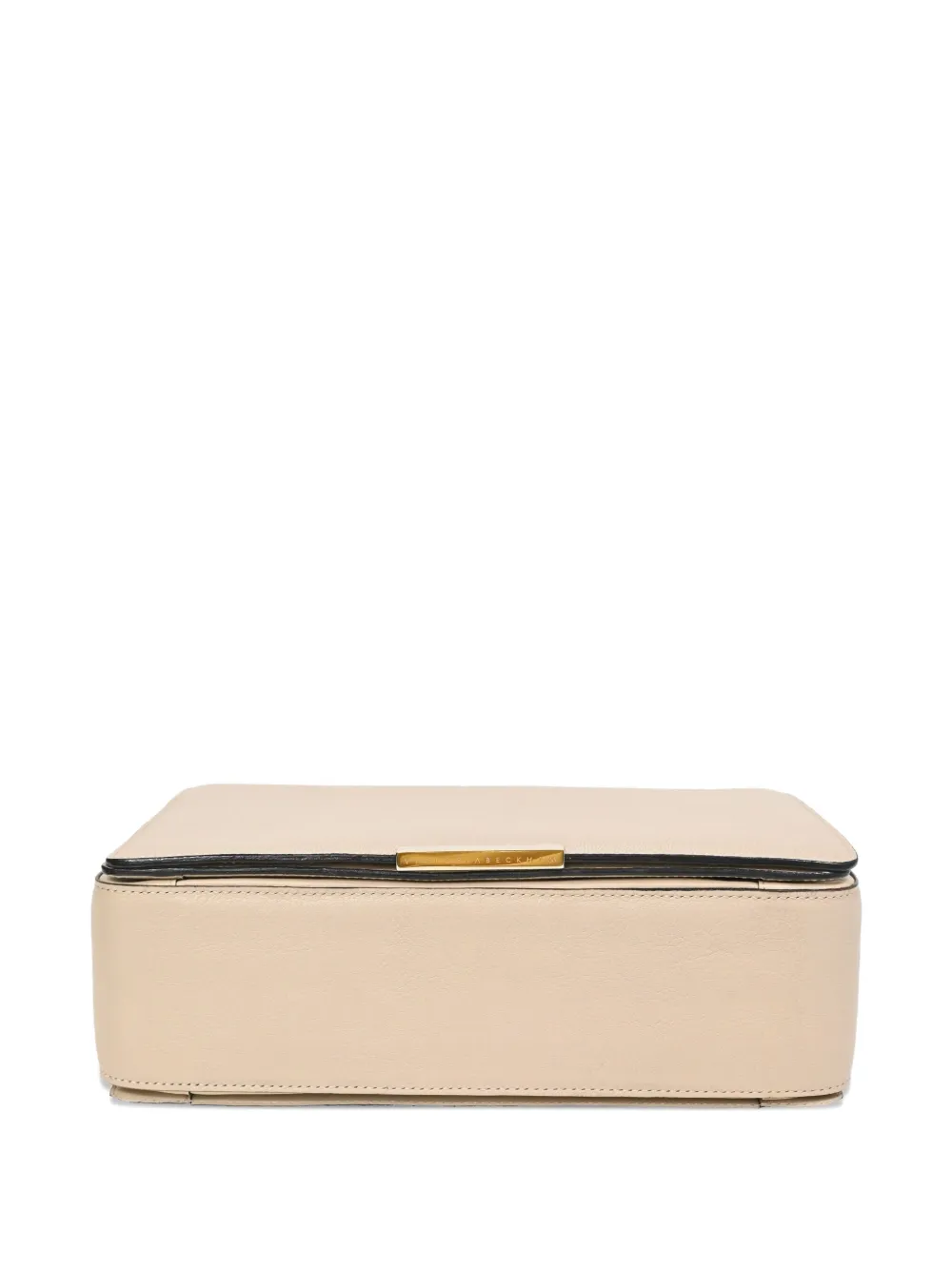 VICTORIA BECKHAM Pre-owned Flap Leather Tote Bag In Neutral