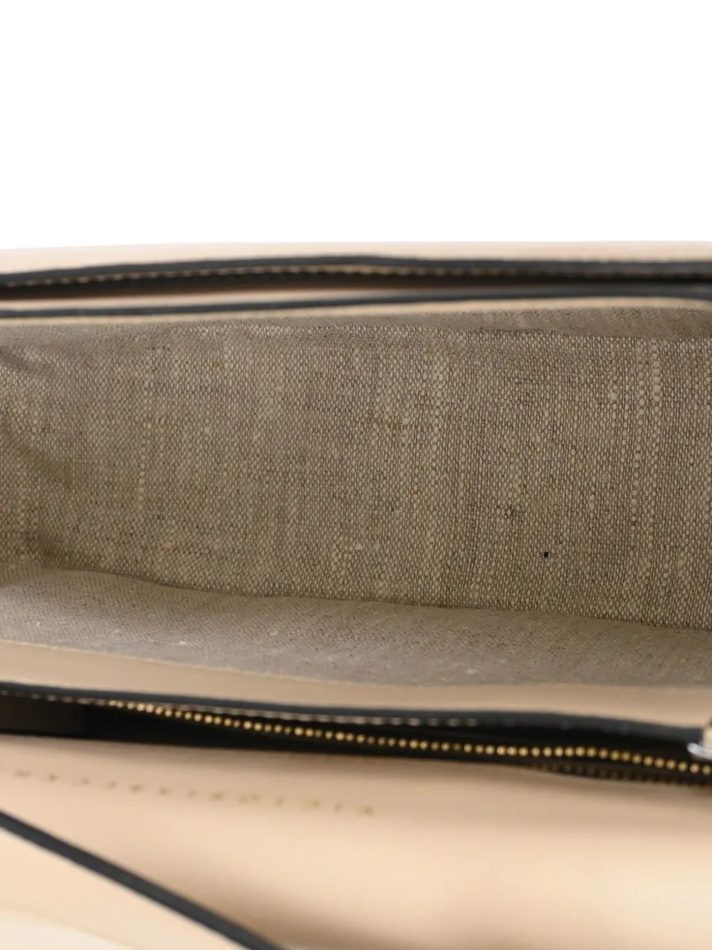 VICTORIA BECKHAM Pre-owned Flap Leather Tote Bag In Neutral