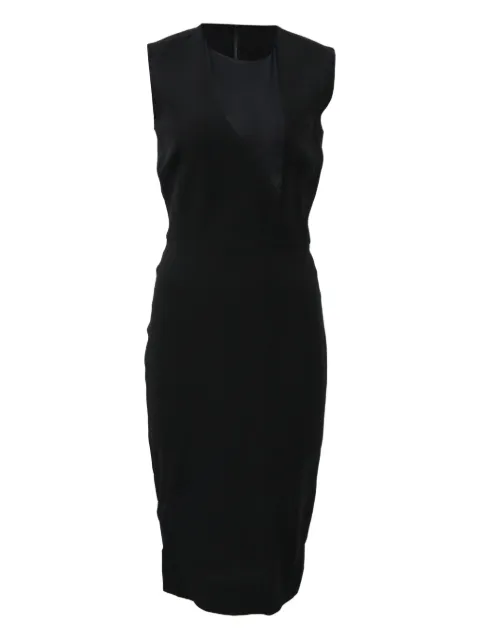 Victoria Beckham sleeveless mesh midi dress