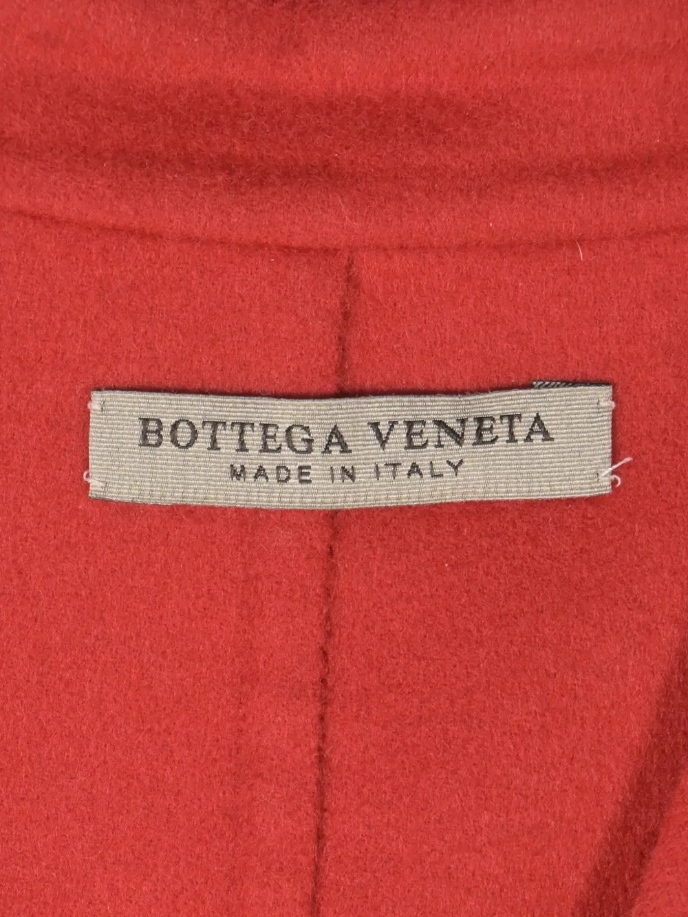 Pre-owned Bottega Veneta Buttoned Patch-pocket Blazer In Red